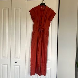 Whistles Linen Jumpsuit